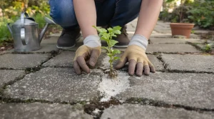 J’ai versé du sel entre mes pavés il y a 3 ans : aujourd’hui, plus rien ne pousse, même en plantant