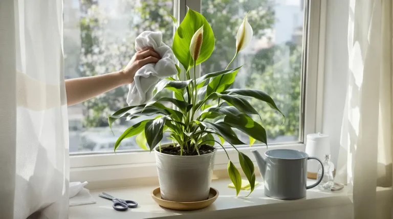 Lis de la paix en mai : la remise à zéro de 5 minutes d’un spécialiste pour le garder fleuri tout l’été Lis de la paix en mai : la remise à zéro de 5 minutes d’un spécialiste pour le garder fleuri tout l’été